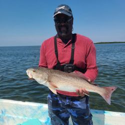 Angler fishing in Crawfordville