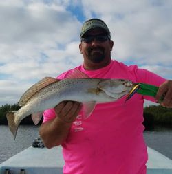 Angler enjoying fishing trip in Crawfordville