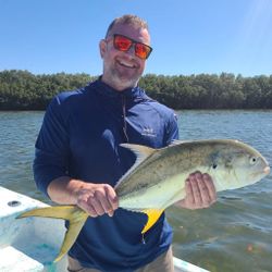 Crevalle Jack fish caught while fishing in FL