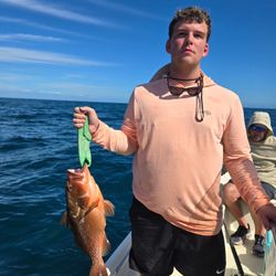 A couple enjoying a fishing trip in Crawfordville