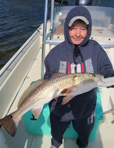 A lone angler fishing in Crawfordville
