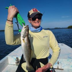 Spotted Weakfish caught while fishing in Crawfordville