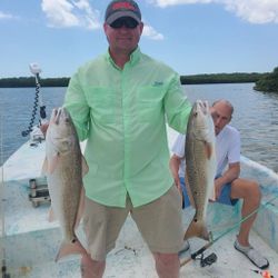 Two redfish caught in Crawfordville