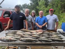 Clarks Hill Lake striper fishing guides