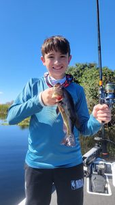 He crushed it out in the Glades!