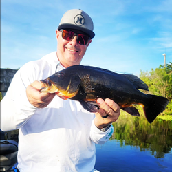 One fisherman in FL enjoying the outdoors
