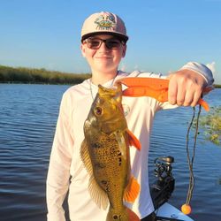 Angler fishing in Florida waters