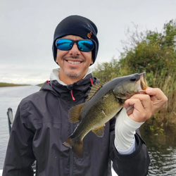 A person fishing in FL
