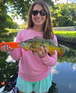 Person fishing in Florida