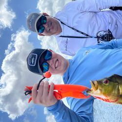 Fisherman enjoying a great fishing tour in FL