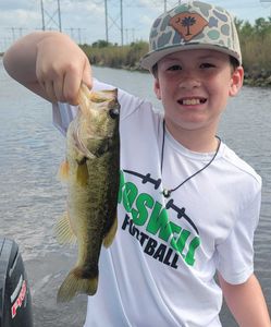 Florida bass fish caught on fishing tour in FL