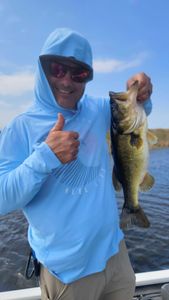 Largemouth bass fish caught in Florida