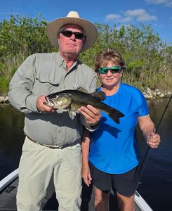 Successful fishing trip in Fort Lauderdale FL with caught fish being displayed