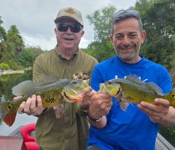 Two people fishing in Fort Lauderdale