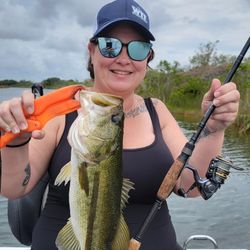 Largemouth Bass caught during fishing tour in FL