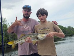 Snook fish caught while fishing in Melbourne