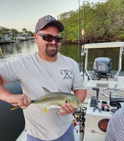 A Crevalle Jack fish caught while fishing in FL