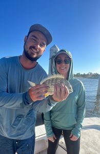 Two people fishing in Florida