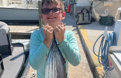 One 10-inch fish caught in Islamorada on cruises and fishing trip