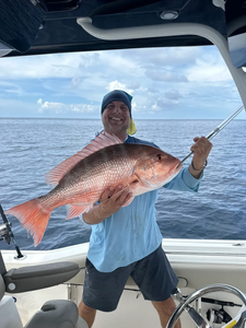A person fishing in Islamorada, Florida