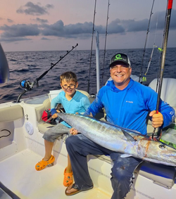Wahoo fish caught in Islamorada, Florida