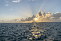 Fishing in the scenic Port Isabel