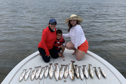 3 people fishing in TX