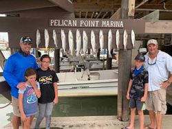 Spotted weakfish caught fishing in TX