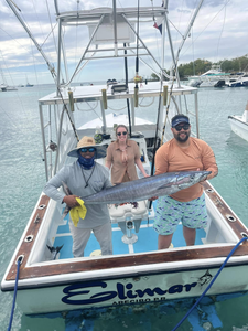 Wahoo fish caught in Dominicus