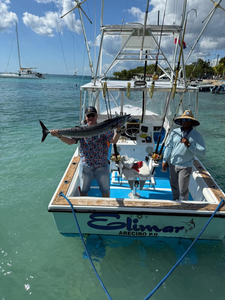 One big fish caught in Dominicus