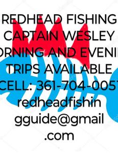 Trusted Captain Wesley at Redhead Fishing!        