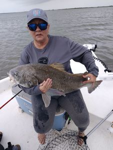 Big 21-inch fish caught while fishing in TX