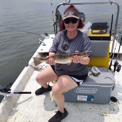 Fisherman with a catch in Rockport