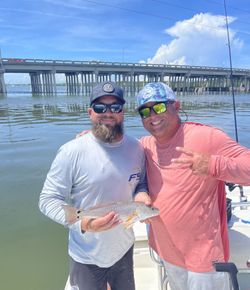 Proud moment with a feisty Redfish!