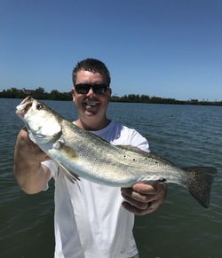 Pumped with a perfect Speckled Trout!