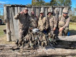 Duck Hunting in Cypress swamp