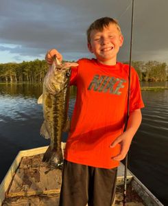 1 angler fishing in LA