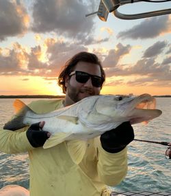 Fisherman with a 20-inch catch in St. Petersburg
