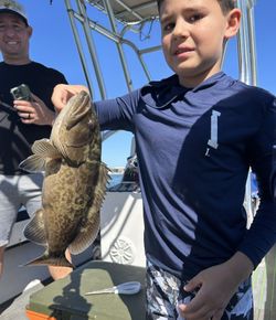 Gag Grouper caught during fishing trip in FL
