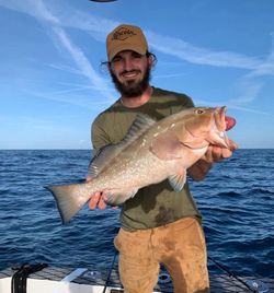 Angler with a great fishing catch in St. Petersburg