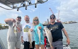 Two redfish caught in St. Petersburg