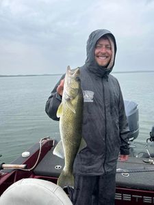 Walleye fish caught in SD by angler