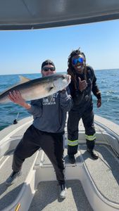 Two people fishing in Pensacola