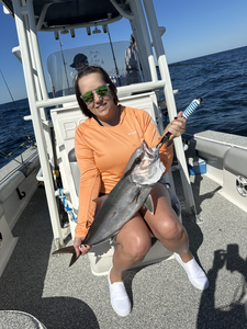 Reeling in a prize Cobia on the Gulf Coast!