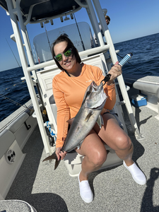 Reeled in a feisty Greater Amberjack with Light Tackle in Pensacola!