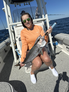 Casting light tackle for the best catch of the day in Pensacola.