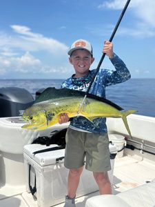 Lone angler fishing in Florida