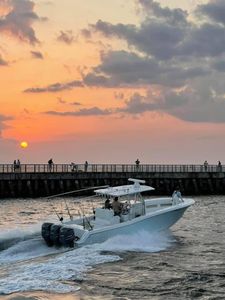 Our girl leaving the inlet on a nice morning:) 