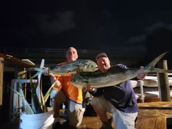 2 people fishing at Lake Worth
