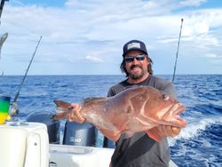 A lone angler fishing in Florida